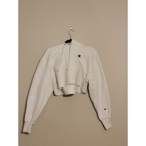 Women's Champion Crop top Hoodie Size Small-champion